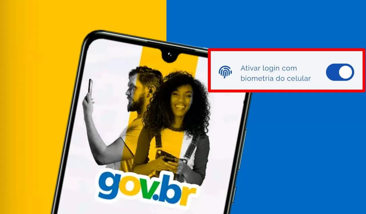 Como ativar a Biometria no aplicativo Gov.BR
