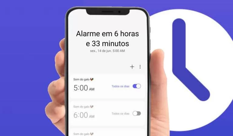 Configurar o despertador do celular Android