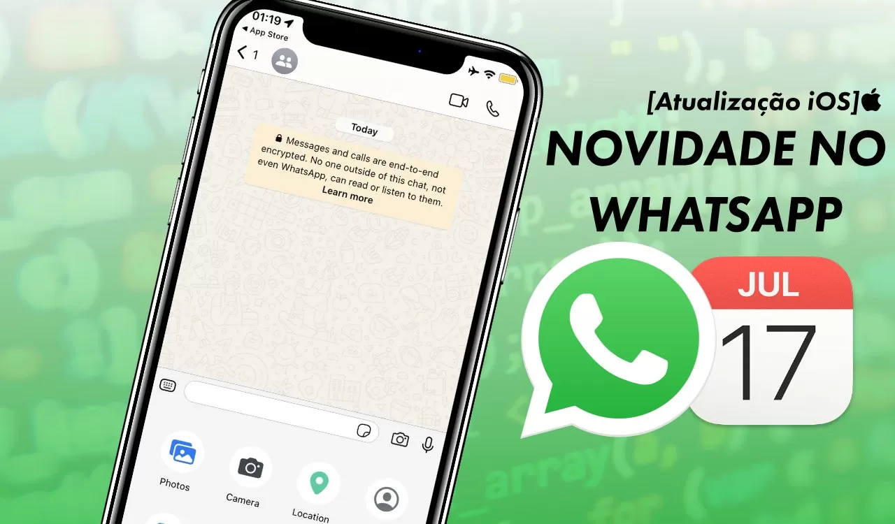 Atualização do WhatsApp: Eventos de Bate-Papo em grupo chegam ao iOS!