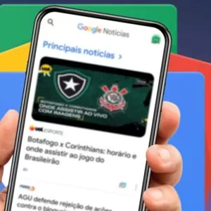 Google notícias novo design