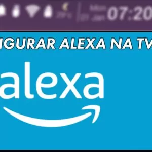 como configurar Alexa na TV