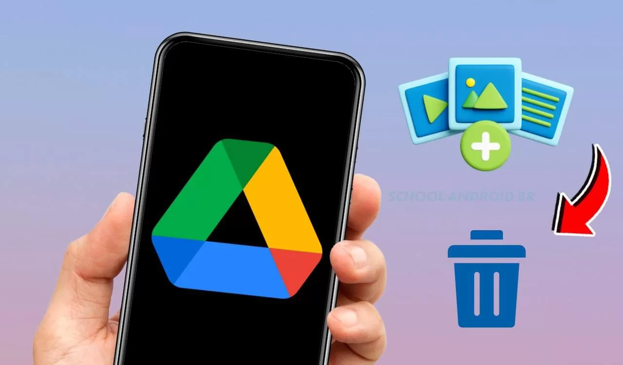 excluir arquivo no Google Drive pelo celular