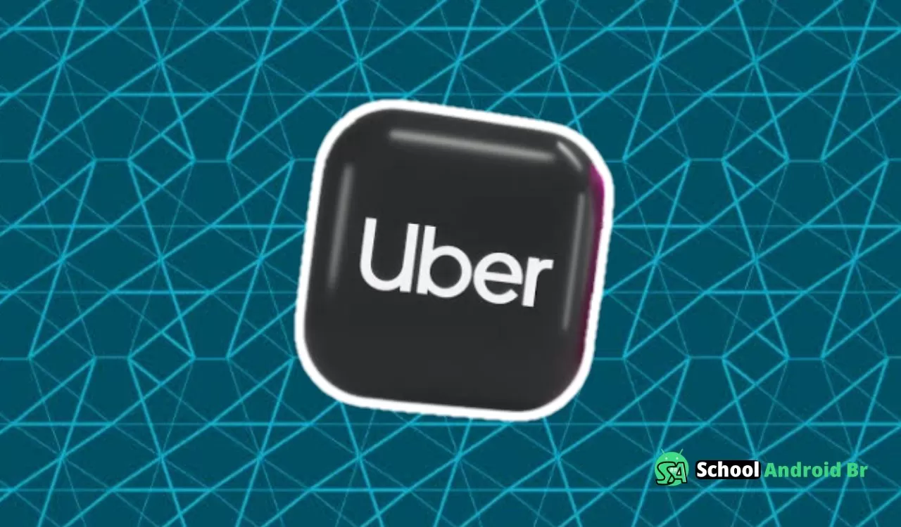 uber logotipo 3d capa