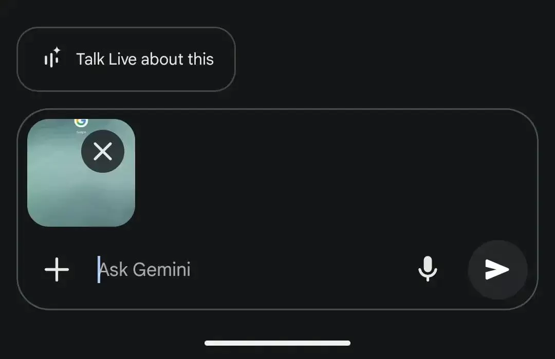 Gemini Live fala sobre isso no aplicativo